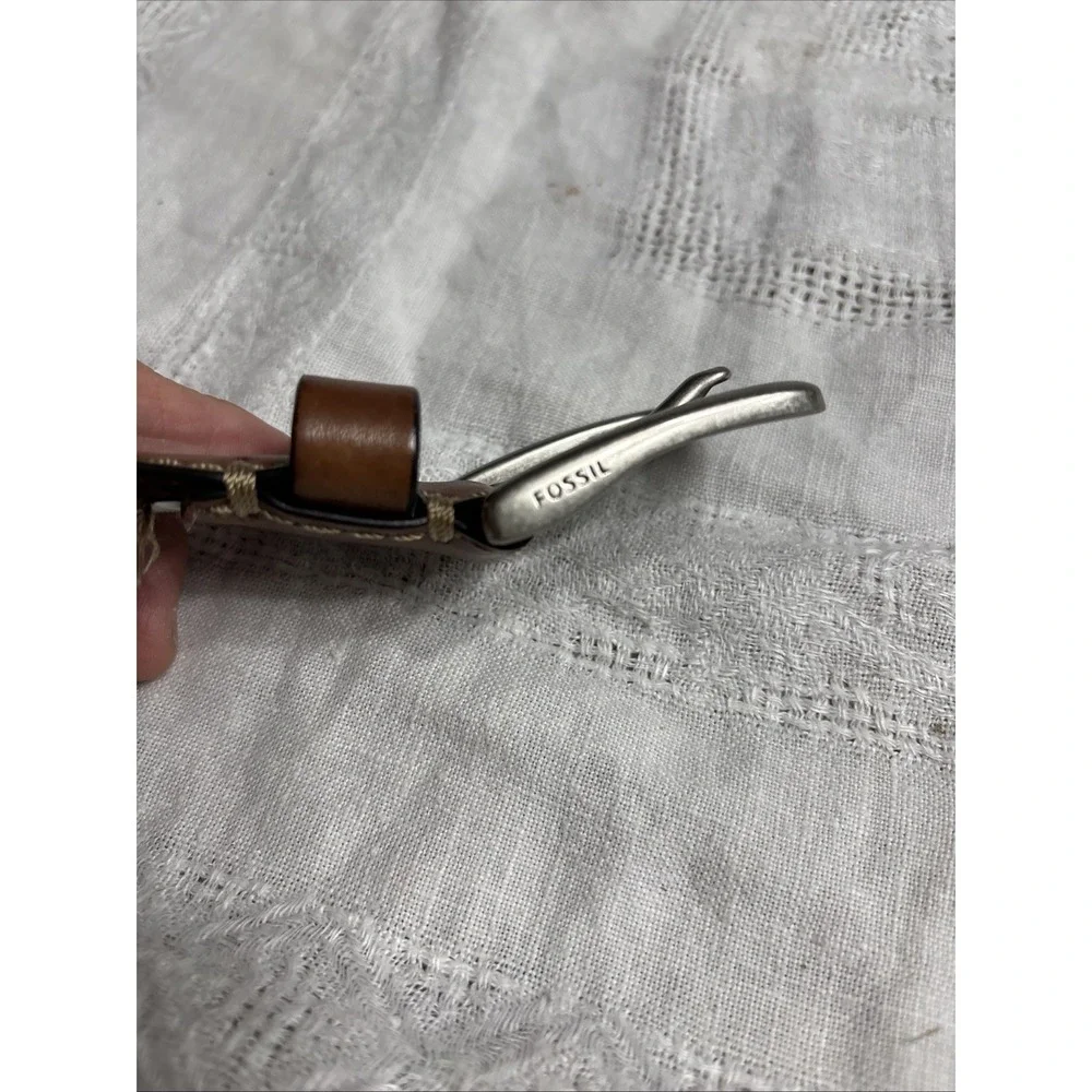 Fossil men leather